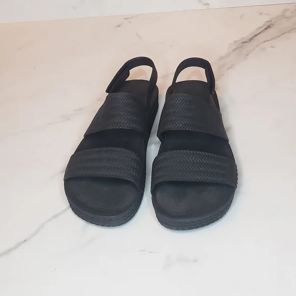 Reef Water Vista Sandals Black 6 - Picture 2 of 6